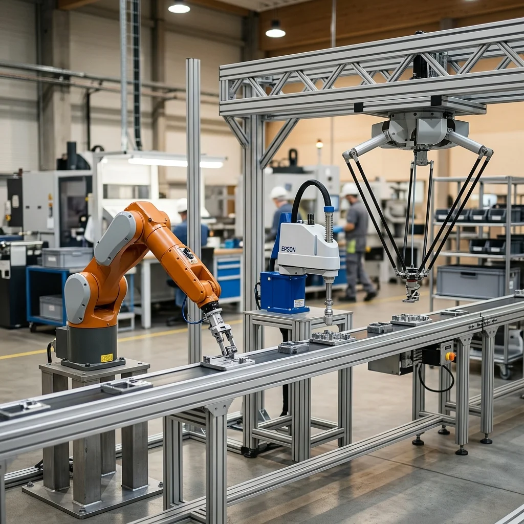Choosing the Right Robot for Your Factory: Articulated, SCARA, or Delta?