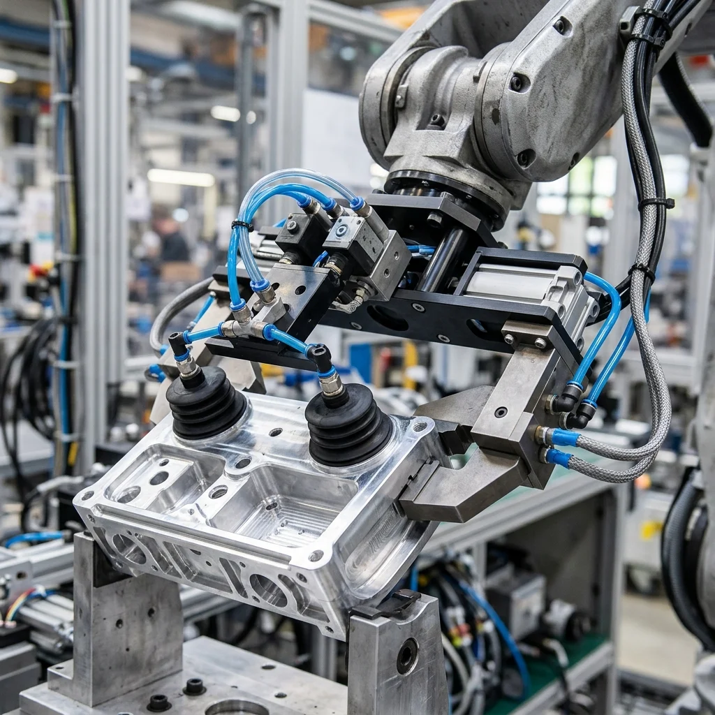 Selecting End Effectors: Vacuum Grippers, Mechanical Claws, and Magnetic Lifters